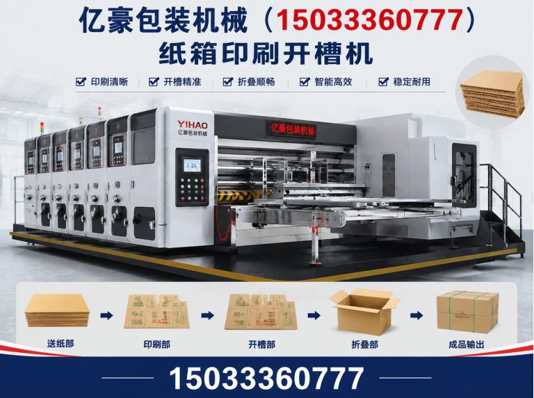 泊头市纸箱印刷开槽机展示图